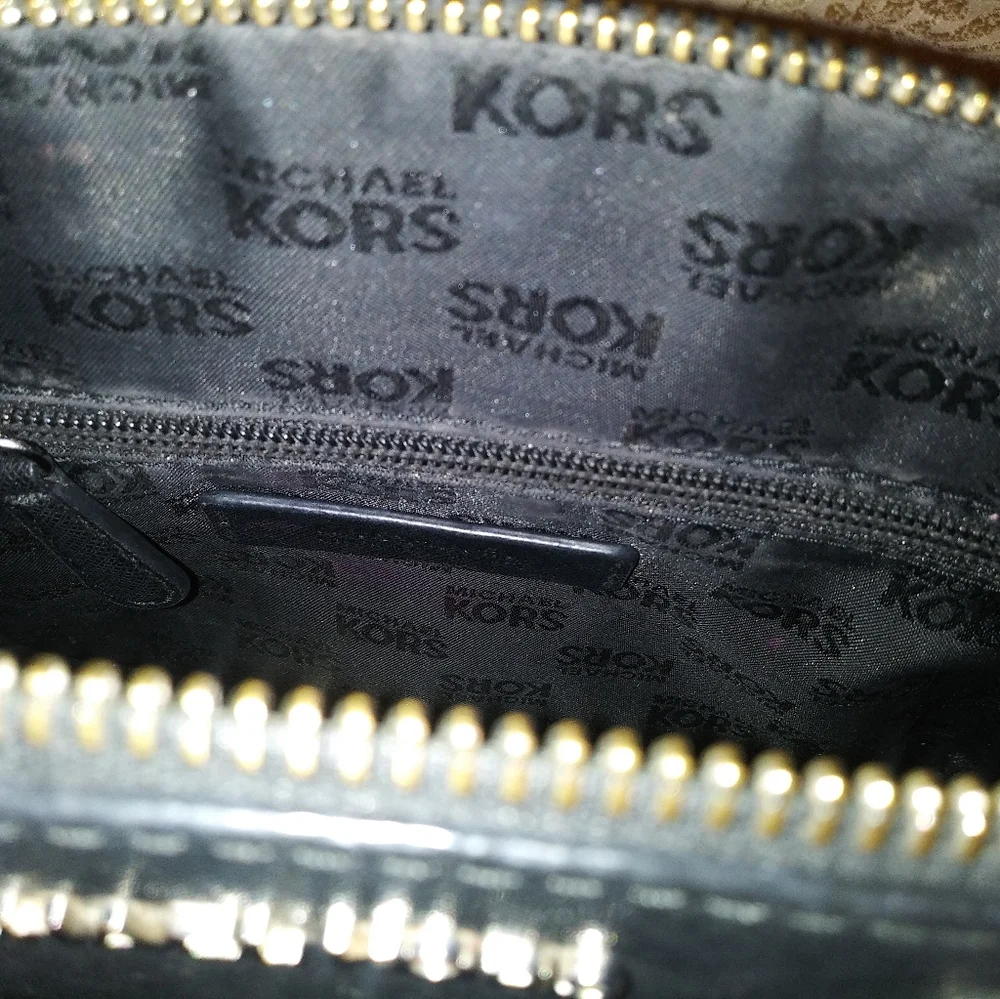 Michael Kors Black Crossbody Dome Satchel
